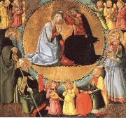 Bicci, Neri di The Coronation of virgin oil painting
